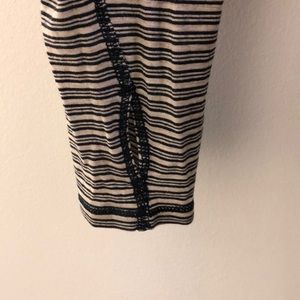 lululemon athletica Tops - Lululemon black and taupe stripe LS top, sz 8 lululemon athletica Tops - Lululemon black and taupe stripe LS top, sz 8